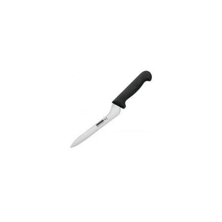 Swiss Army Brands 47694 Kitchen Fibrox Pro Bread 70.5In Offset, Serrated Blade, 10.5In Width At Handle Blk Clam Pack VIC-7.6058.21